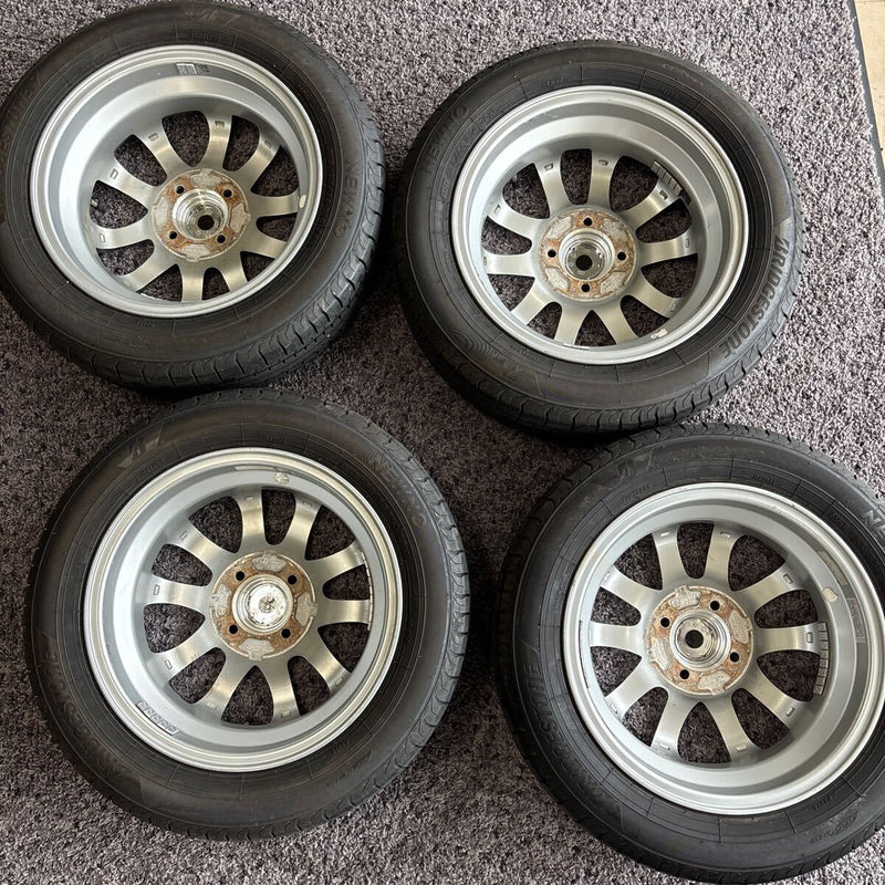 155/65R14 軽自動車用夏タイヤホイール付 4本セット:28000円