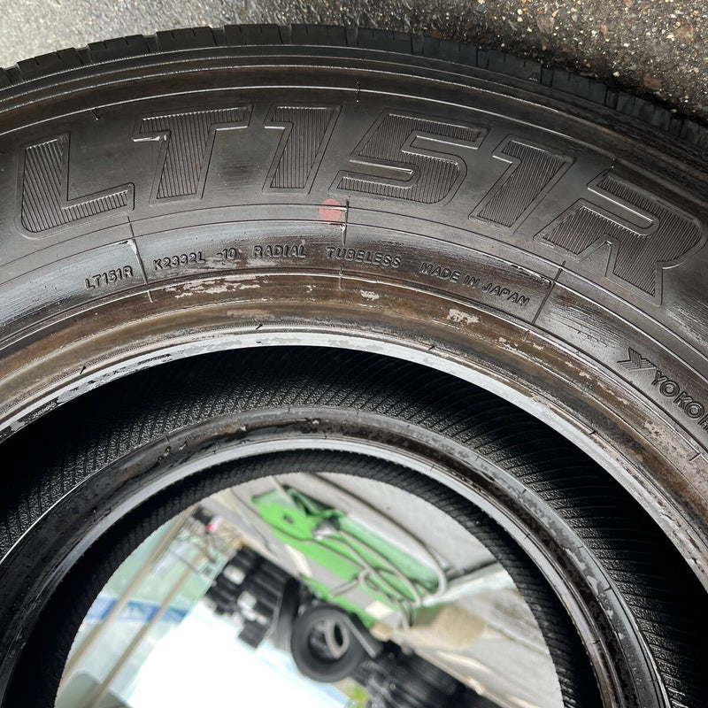 205/85R16 YOKOHAMA, LT151R 激安美品2023年製 2本セット:13,000円