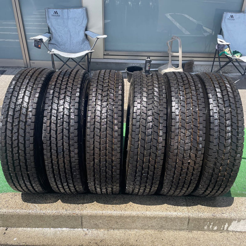 205/80R17.5 地山中古　ヨコハマ　2024年　激安美品　　ほぼ新品　6本セット：53000円