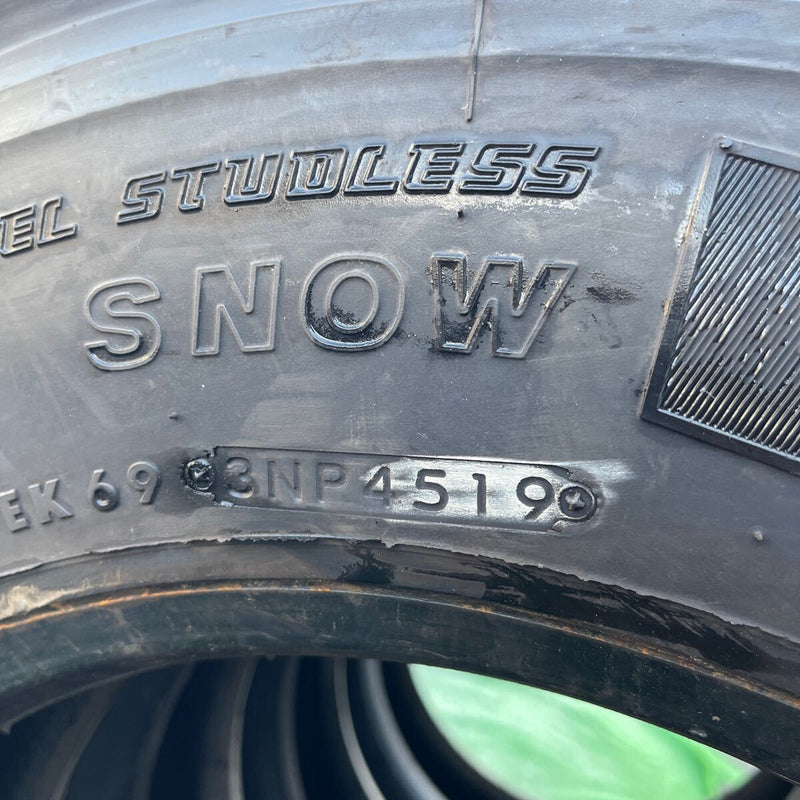 225/80R17.5 BRIDGESTONE, W910 激安美品　4本セット:21,000円