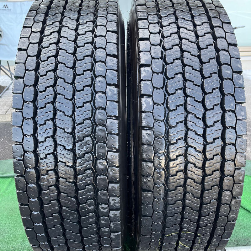 275/80R22.5 YOKOHAMA, 902ZE 激安美品2022年製 2本セット:41,000円