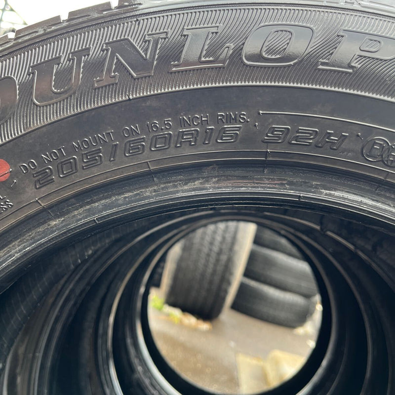 205/60R16 DUNLOP EC300＋　中古夏タイヤ　4本セット:18000円