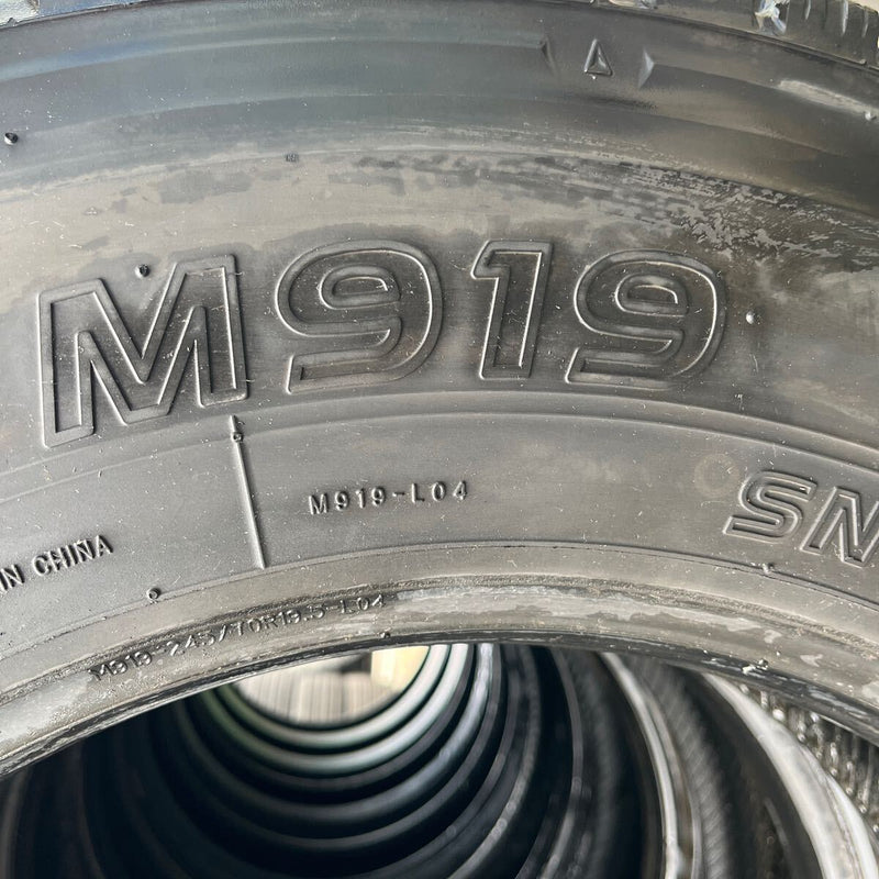 245/70R19.5 TOYO, M919 激安美品　2022年製 8本セット:83,000円