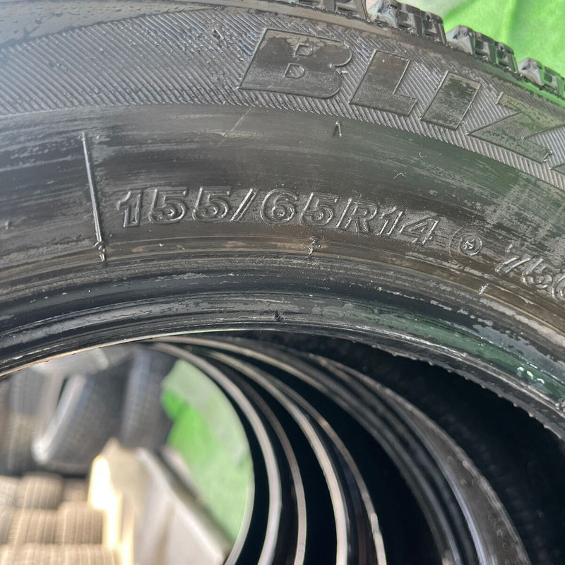 155/65R14 BRIDGESTONE, VRX 激安美品　 2021年製　4本セット:13,000円