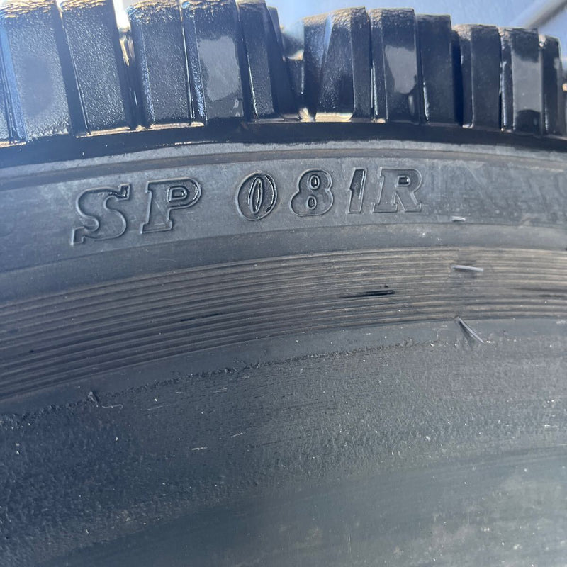 11R22.5 再生中古スタッドレス　SP081　激安美品　　4本セット：52,000円