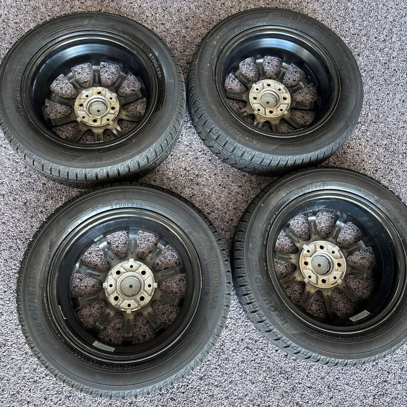 155/65R14 軽自動車用冬タイヤ ホイール付き 4本セット:26000円