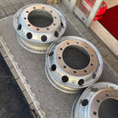 アルコア　アルミホイール　22.5 ×7.50 、10穴　(11R22.5及び275/80R22.5などに使う) 激安美品　　4本セット：71800円