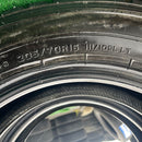 205/70R16 DUNLOP SPLT21M 中古ミックスタイヤ　2本セット:13000円