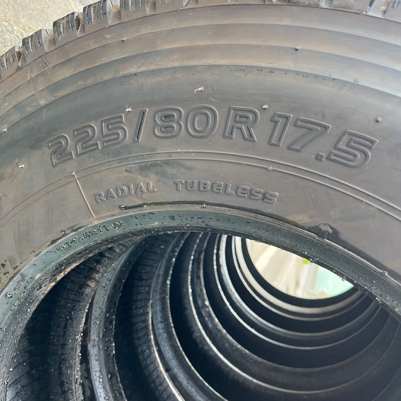 225/80R17.5 TOYO, M919 激安美品　2021年製 9.8分山 6本セット:79,000円