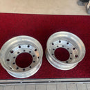アルコア　アルミホイール　22.5×8.25 . 10穴 (11R 22.5及び295/80R22.5などに使用) 激安美品　　2本セット：35800円