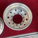 アルコア　アルミホイール　22.5×8.25 . 10穴 (11R 22.5及び295/80R22.5などに使用) 激安美品　　2本セット：35800円