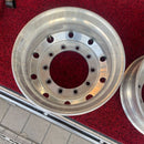 アルコア　アルミホイール　22.5×8.25 . 10穴 (11R 22.5及び295/80R22.5などに使用) 激安美品　　2本セット：35800円