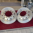 アルコア　アルミホイール　22.5×8.25 . 10穴 (11R 22.5及び295/80R22.5などに使用) 激安美品　　2本セット：35800円