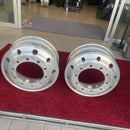 アルコア　アルミホイール　22.5×8.25 . 10穴 (11R 22.5及び295/80R22.5などに使用) 激安美品　　2本セット：35800円