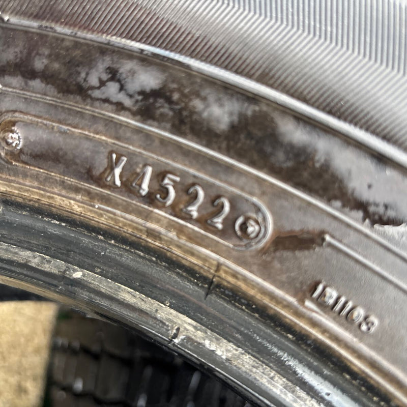 215/65R16 DUNLOP WM02 中古スタッドレス　4本セット:26000円