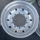 アルミホイール　22.5×8.25の10穴 (295/80R22.5及び275/80R22.5などに使用) 激安美品　4本セット：68000円