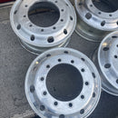 アルミホイール　22.5×8.25の10穴 (295/80R22.5及び275/80R22.5などに使用) 激安美品　4本セット：68000円