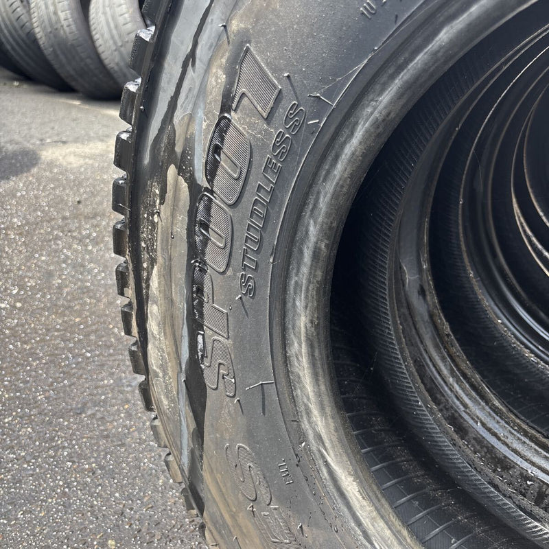 245/70R19.5 DUNLOP SP001 地山冬タイヤ6本:79000円