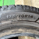 175/70R14 BRIDGESTONE VRX3 中古スタッドレスタイヤ4本セット　18,000円