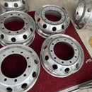 アルコア　アルミホイール　22.5×7.50 . 10穴 (11R 22.5及び275/80R22.5などに使用) 激安美品　　8本セット：138000円