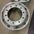 アルミホイール　22.5×7.50 . 10穴 (11R 22.5及び275/80R22.5などに使用) 激安美品　　2本セット：31000円