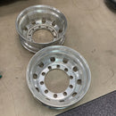 アルミホイール　22.5×7.50 . 10穴 (11R 22.5及び275/80R22.5などに使用) 激安美品　　2本セット：31000円