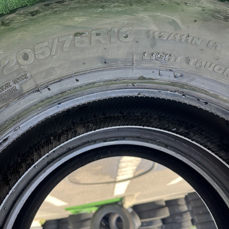 205/75R16 BRIDGESTONE, R207 激安美品　 2023年製　2本セット:12,000円