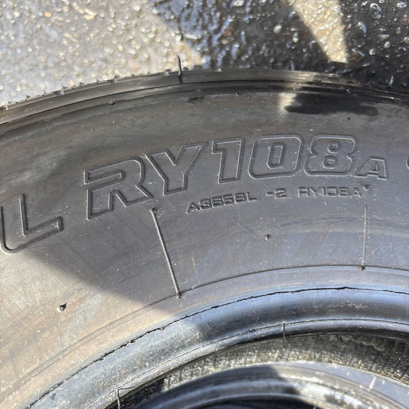 195/85R16. YOKOHAMA. RY108. 2021年製　激安美品　6本セット：42000円