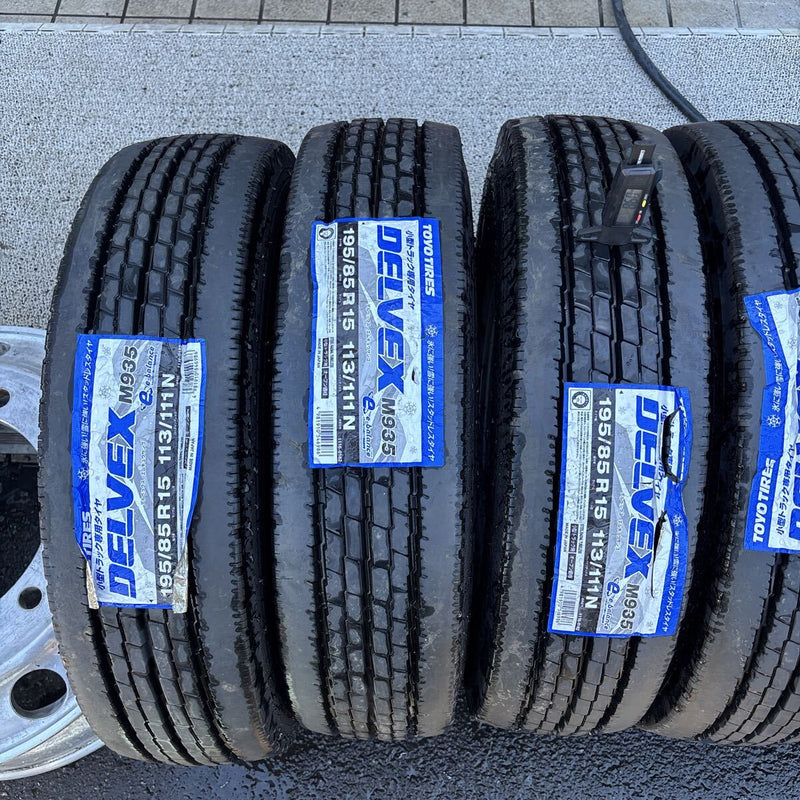 195/85R15 、113/111N. 激安美品　ほぼ新品　2024年製　6本セット：38000円