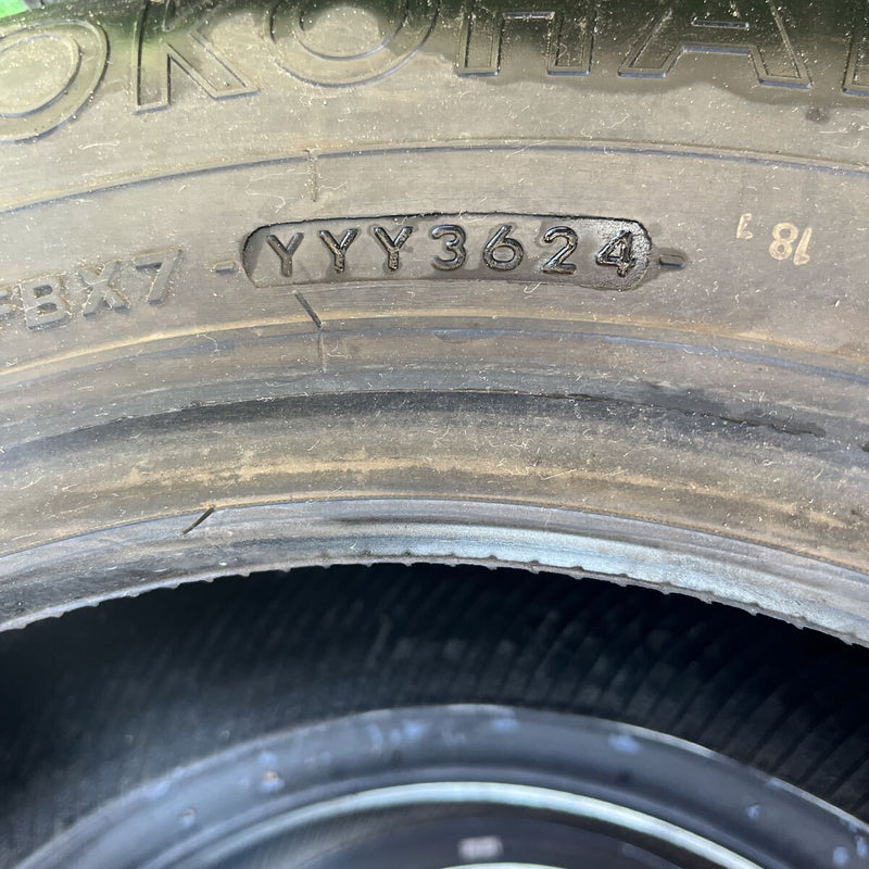 195/75R15 YOKOHAMA, RY01 激安美品　2024年製 イボ付　6本セット:41,000円
