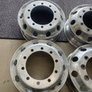 アルコア　アルミホイール　22.5×7.50 . 10穴 (11R 22.5及び275/80R22.5などに使用) 激安美品　　4本セット：67000円