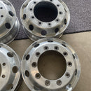 アルコア　アルミホイール　22.5×7.50 . 10穴 (11R 22.5及び275/80R22.5などに使用) 激安美品　　4本セット：67000円