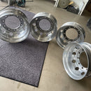 アルコア　アルミホイール　22.5×7.50 . 10穴 (11R 22.5及び275/80R22.5などに使用) 激安美品　　4本セット：67000円