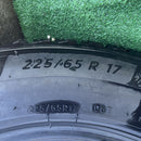 225/65R17 MICHELIN X-ICE SNOW SUV 中古スタッドレス　2本セット:14000円