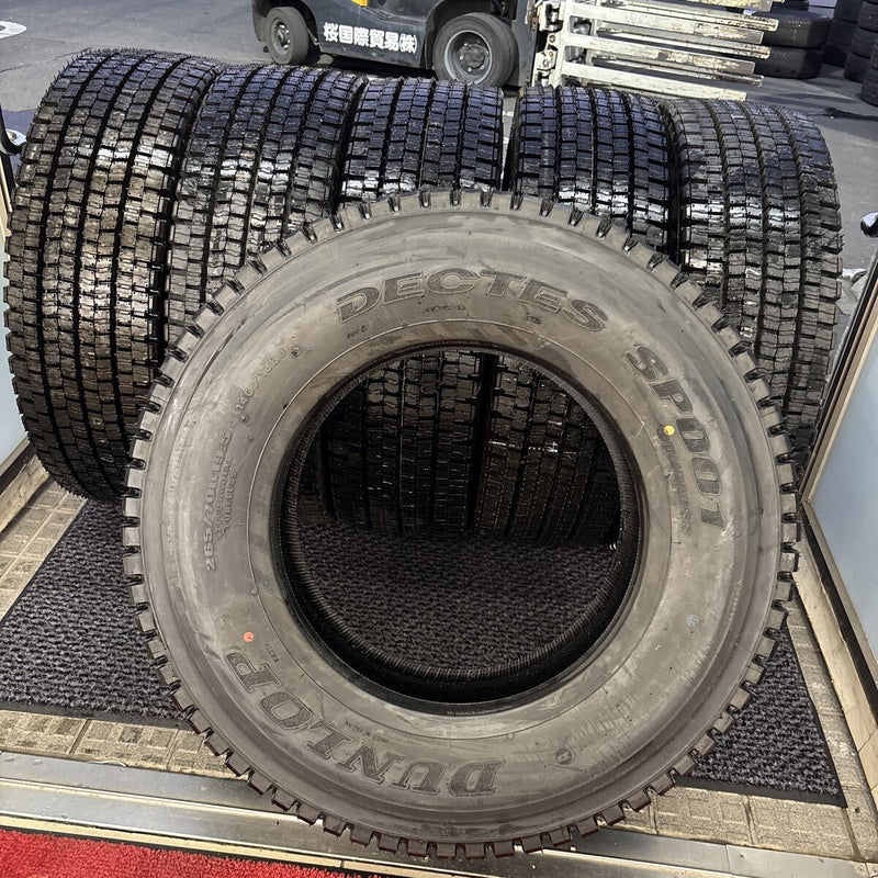 265/70 R19.5 ダンロップ　2023年製　6本セット：180000円