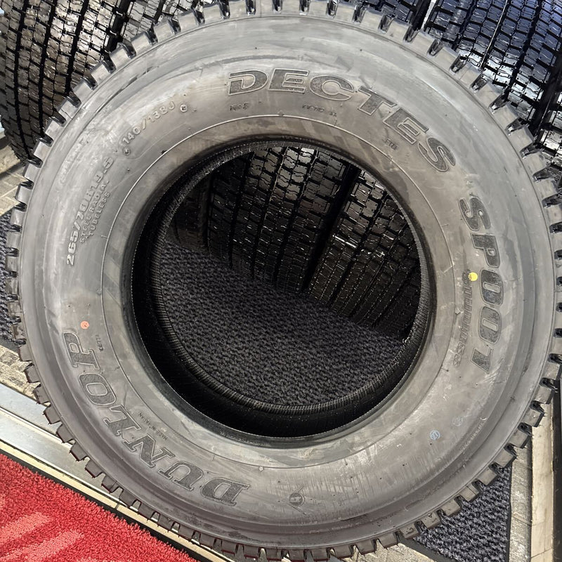 265/70 R19.5 ダンロップ　2023年製　6本セット：180000円