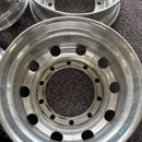 中古アルミホイール　22.5×7.50 . 10穴 (11R 22.5及び275/80R22.5などに使用) 激安美品　　4本セット：66000円