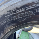 295/80R22.5 DUNLOP. SP001. 2023年製　激安美品　2本セット：44000円