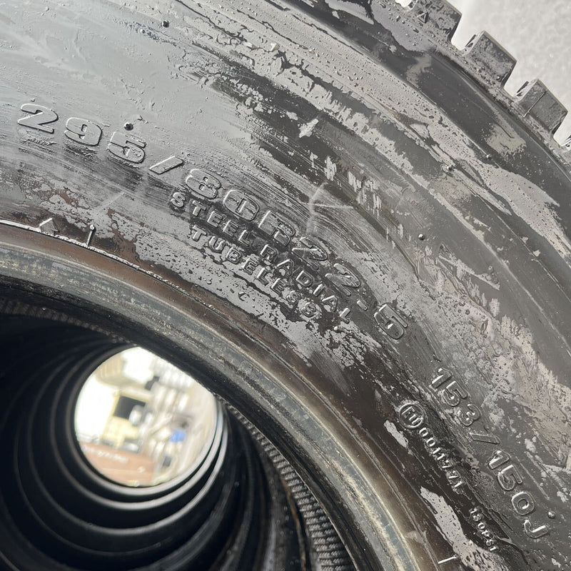 295/80R22.5 DUNLOP SP001 スタッドレス　8本セット:176000円