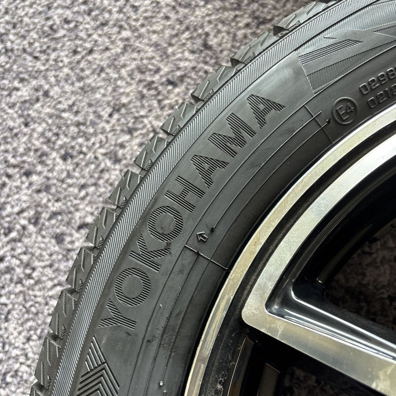 155/65R14 YOKOHAMA ホイール付きスタッドレスタイヤ4本セット:33000円①
