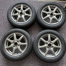155/65R14 YOKOHAMAホイール付きスタッドレスタイヤ4本セット:33000円④