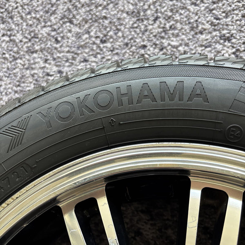 155/65R14YOKOHAMAホイール付きスタッドレスタイヤ4本セット:32000円⑦