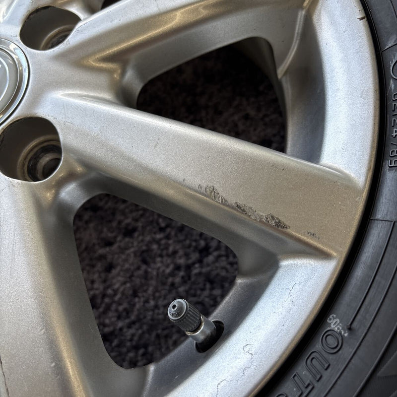 155/65R14YOKOHAMAホイール付きスタッドレスタイヤ4本セット:33000円⑧