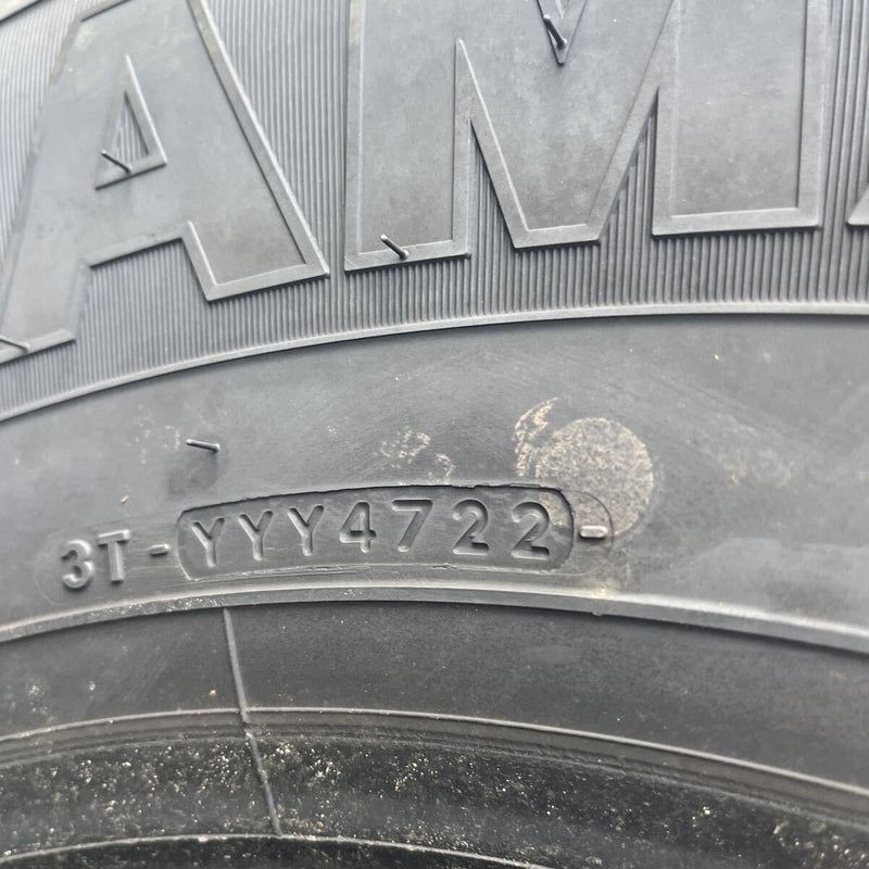 11R22.5 16PR YOKOHAMA, 905W 激安美品　2022年製 8本セット:96,000円