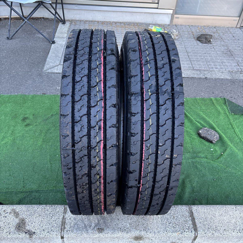 225/80R 17.5 中古　再生　激安美品　ほぼ新品　2本セット：20800円