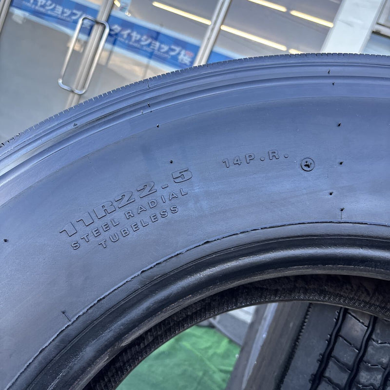 11R22.5 ダンロップ　激安美品　2022年製　2本セット：31000円