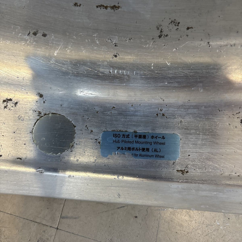 アルコア　アルミホイール　22.5×7.50 . 10穴 (11R 22.5及び275/80R22.5などに使用) 激安美品　　2本セット：35800円