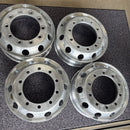 アルコア　アルミホイール　22.5×7.50 . 10穴 (11R 22.5及び275/80R22.5などに使用) 4本セット：68500円