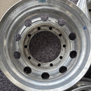 アルコア　アルミホイール　22.5×7.50 . 10穴 (11R 22.5及び275/80R22.5などに使用) 4本セット：68500円