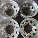 アルコア　アルミホイール　22.5×7.50 . 10穴 (11R 22.5及び275/80R22.5などに使用) 4本セット：68000円